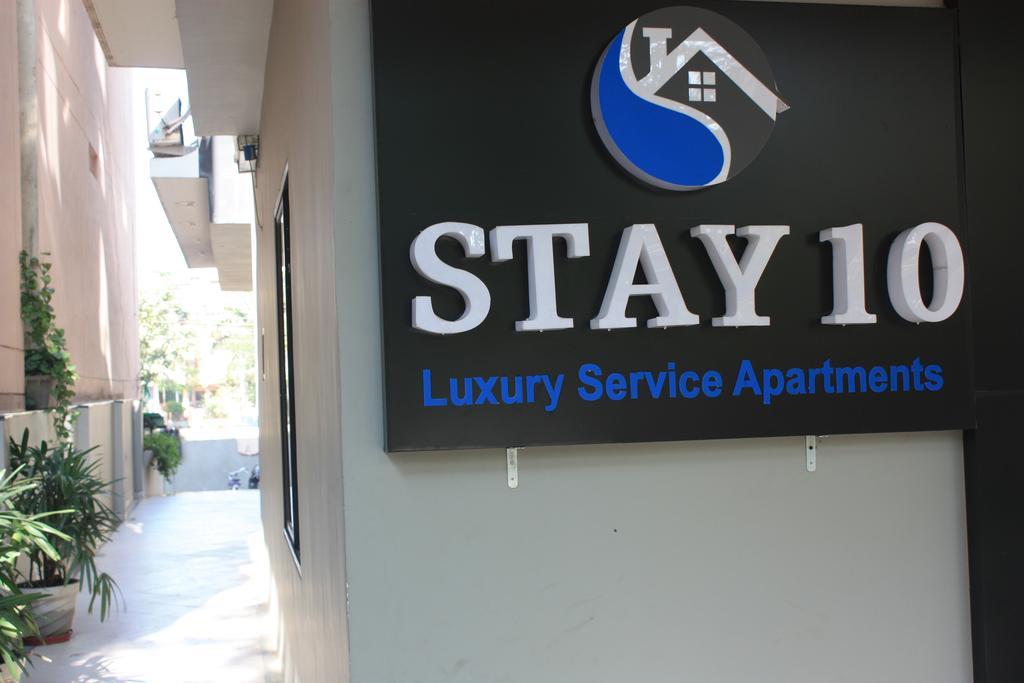 Stay10 Luxury Service Apartment Indore Luaran gambar